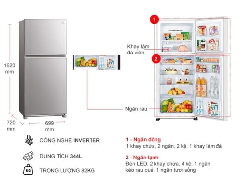 10040894 tu lanh mitsubishi electric mr fx43en gsl
