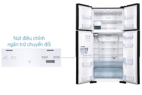 Tủ lạnh Hitachi Inverter 540 lít Multi Door R-FW690PGV7X GBK 12 12 7