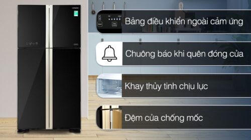 Tủ lạnh Hitachi Inverter 509 lít Multi Door R-FW650PGV8 GBK 4 120781 1020x570 1