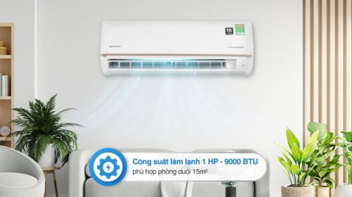 Máy lạnh Sharp Inverter 1 HP AH-X10CEWC 1 2 1020x571 2