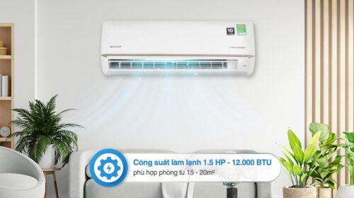 Máy lạnh Sharp Inverter 1.5 HP AH-X13CEWC 1 2 1020x571 3