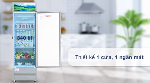 Tủ mát Sanaky Inverter 340 lít VH408K3L 1 2 31