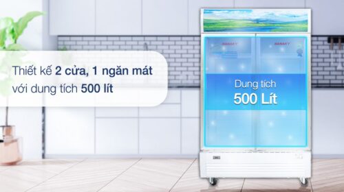 Tủ mát Sanaky 500 lít VH-6009HP 1 2 34