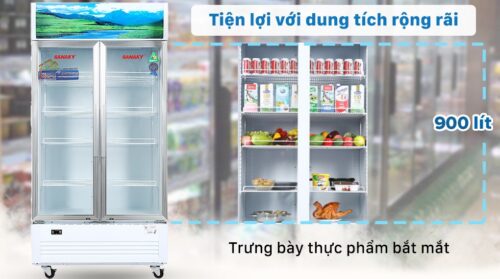 Tủ mát Sanaky 900 lít TM.VH1009HP 1 2 36