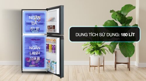 Tủ lạnh Toshiba Inverter 180 lít GR-RT234WE-PMV(52) 1 2 86