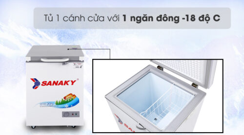 Tủ đông Sanaky 100 lít VH-1599HYK 2 3 10