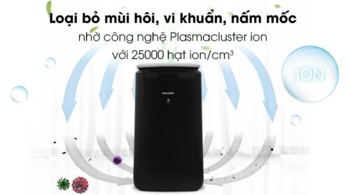 Máy lọc không khí Sharp FP-J80EV-H 48W 2 3 4