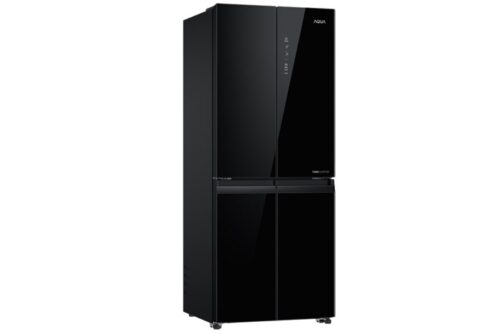 Tủ lạnh Aqua Inverter 410 lít Multi Door AQR-M466XA(GB) 2 3 40