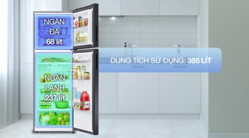 Tủ lạnh Samsung Inverter 305 lít Bespoke RT31CB56248ASV 2 3 70