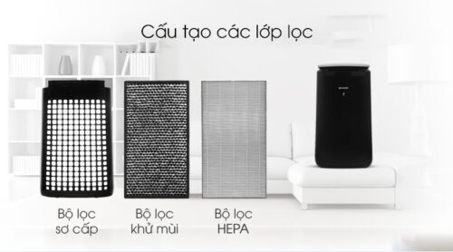 Máy lọc không khí Sharp FP-J80EV-H 48W 3 4 4