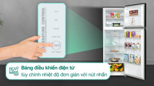 Tủ lạnh Toshiba Inverter 312 lít GR-RT416WE-PMV(58)-MM 3 4 87