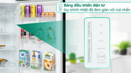 Tủ lạnh Toshiba Inverter 338 lít GR-RT468WE-PMV(58)-MM 3 4 88