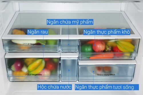 Tủ lạnh Hitachi Inverter 569 lít Multi Door R-WB640PGV1 GCK 6 6 43