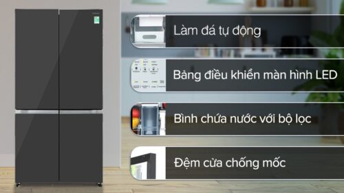 Tủ lạnh Hitachi Inverter 569 lít Multi Door R-WB640PGV1 GMG 1 7 1018x570 1