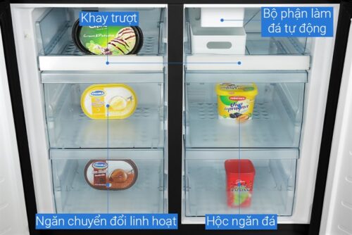 Tủ lạnh Hitachi Inverter 569 lít Multi Door R-WB640PGV1 GCK 7 7 42