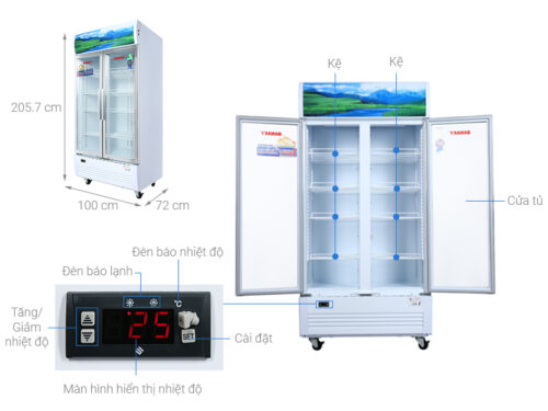 Tủ mát Sanaky 900 lít TM.VH1009HP 7 8 22