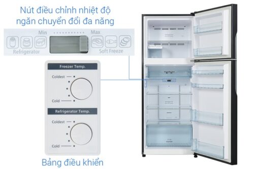Tủ lạnh Hitachi Inverter 366 lít R-FVX480PGV9 GBK 8 8 38