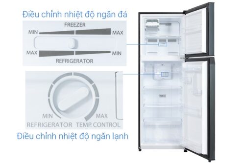 Tủ lạnh Toshiba Inverter 233 lít GR-RT303WE-PMV(52) 8 9 49