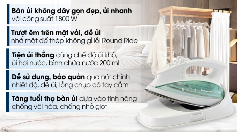 Bàn ủi hơi nước Panasonic NI-L700SSGRA 02 Ban ui hoi nuoc Panasonic NI L700SSGRA 02
