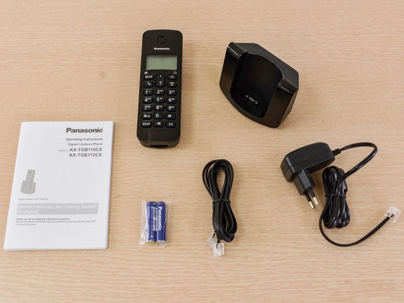 Điện thoại Panasonic KX-TGB110 01 Điện thoại Panasonic KX-TGB110 01