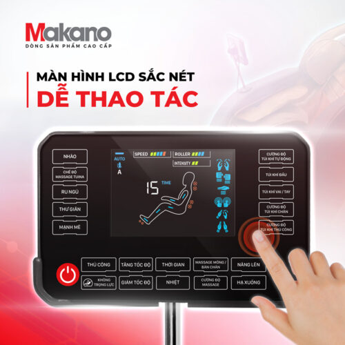 Ghế Massage Makano DVGM-0001D 06