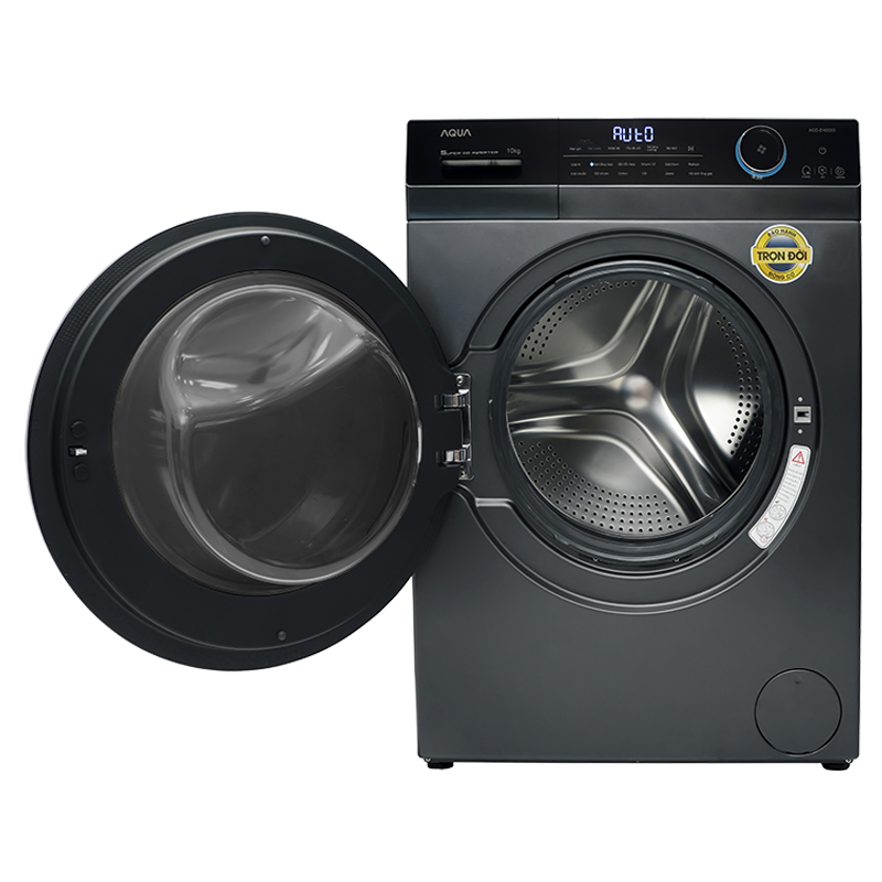 Máy giặt Aqua Inverter 10 kg AQD-D1002G.BK-2 May giat Aqua Inverter 10 kg AQD D1002G.BK 2