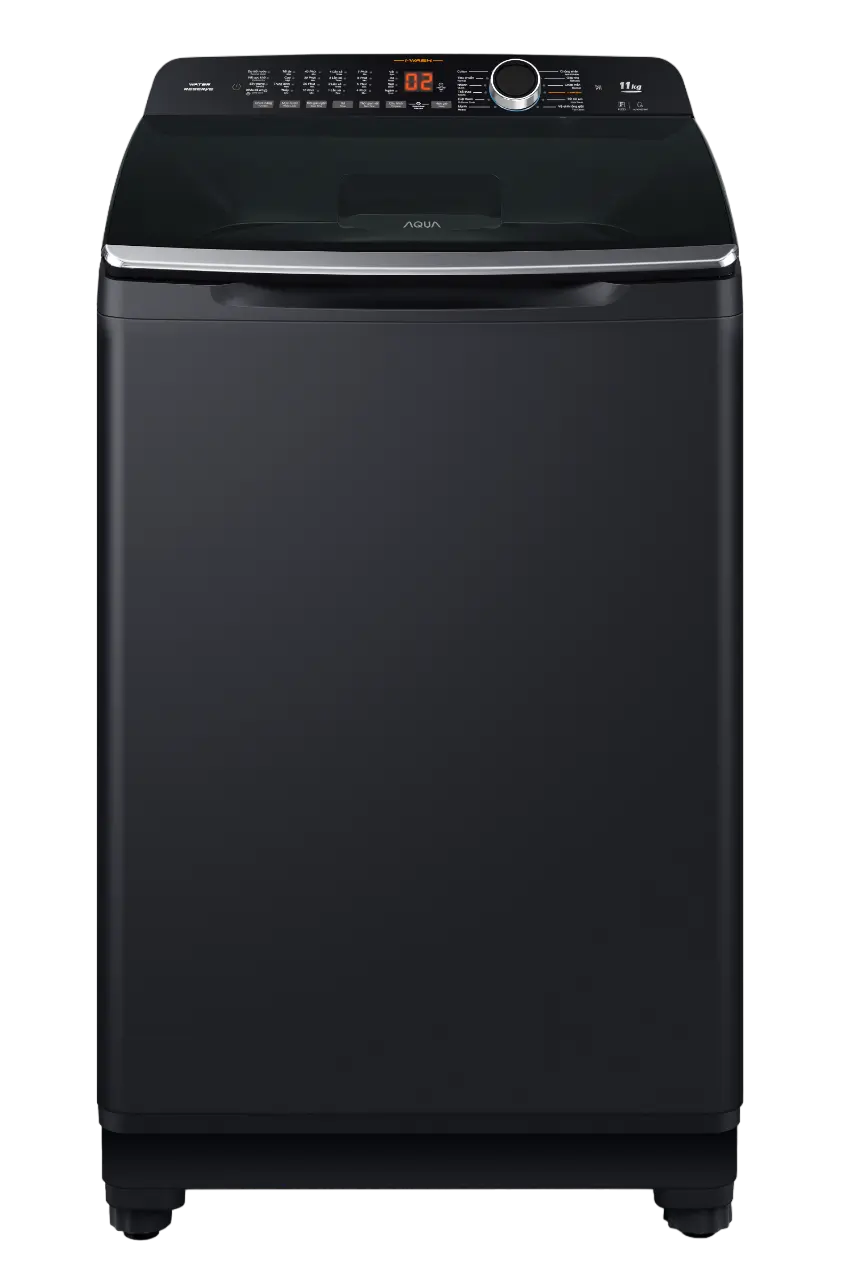 Máy giặt Aqua Inverter 12 kg AQD-FR120HT.BK-1 May giat Aqua Inverter 12 kg AQD FR120HT.BK 1