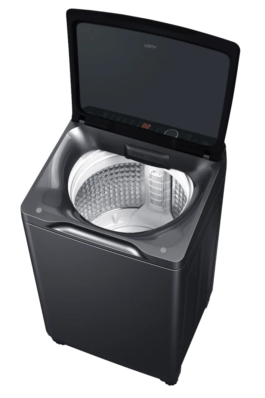 Máy giặt Aqua Inverter 12 kg AQW-DR120HT.BK-4 May giat Aqua Inverter 12 kg AQW DR120HT.BK 4