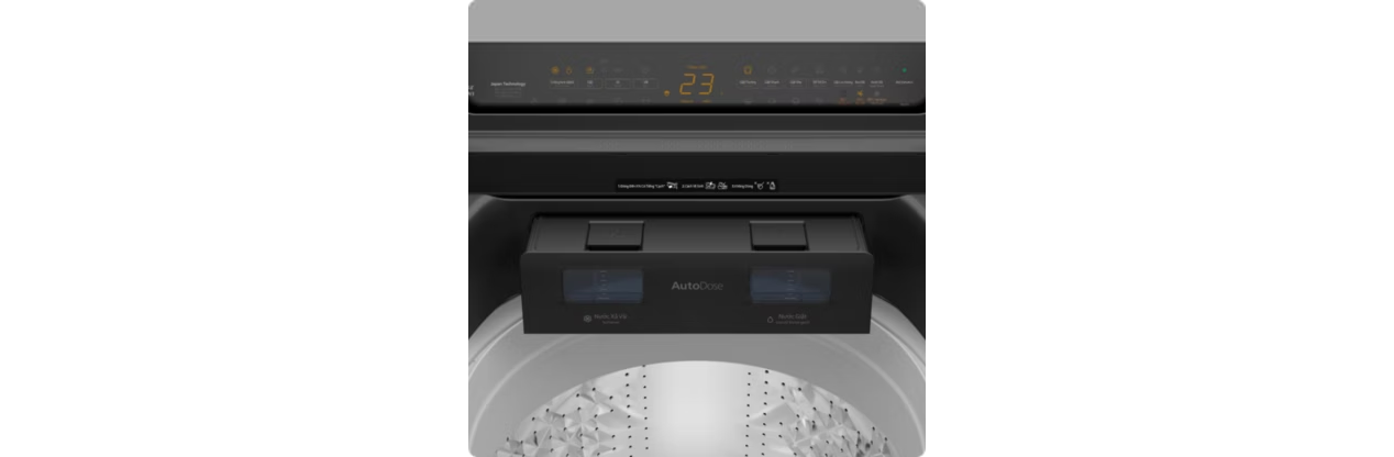 Máy giặt Panasonic Inverter 10.5 kg NA-FD105W3BV-5 May giat Panasonic Inverter 10.5 kg NA FD105W3BV 5