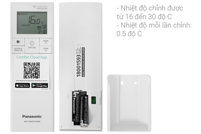 Máy lạnh Panasonic Inverter 1 HP CUCS-XU9ZKH-8 01 03 Máy lạnh Panasonic Inverter 1 HP CUCS-XU9ZKH-8 01 03