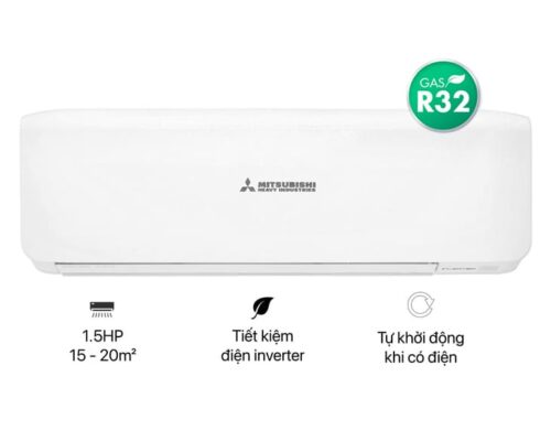Máy lạnh MITSUBISHI HEAVY Inverter 1.5HP SRK13YXS-W5