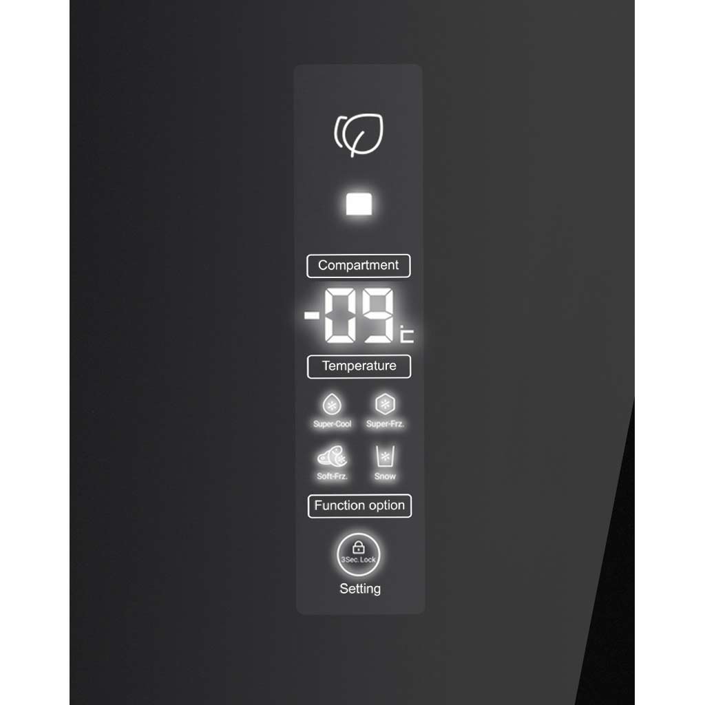 Tủ lạnh Aqua Inverter 312 lít AQR-T359MA(GB)-3 Tu lanh Aqua Inverter 312 lit AQR T359MAGB 3