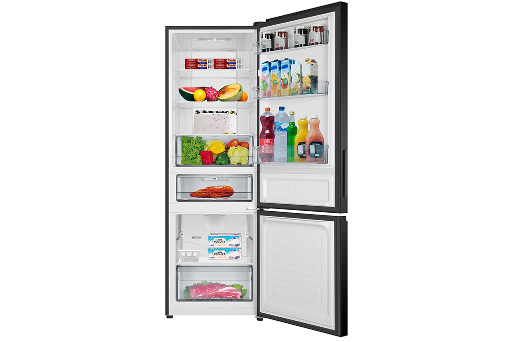 Tủ lạnh Aqua Inverter 324 lít AQR-B390MA(FB) Ngăn đá dưới-4 Tu lanh Aqua Inverter 324 lit AQR B390MAFB Ngan da duoi 4