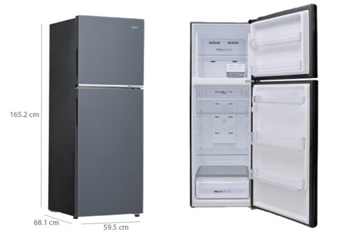 Tủ lạnh Aqua Inverter 328 lít AQR-T380FA(SL) 3 Tu lanh Aqua Inverter 328 lit AQR T380FASL 2