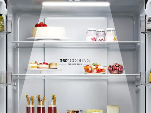 Tủ lạnh Aqua Inverter 4 cửa 469 lít AQR-M560XA(GL) 3 Tu lanh Aqua Inverter 4 cua 469 lit AQR M560XAGL 3