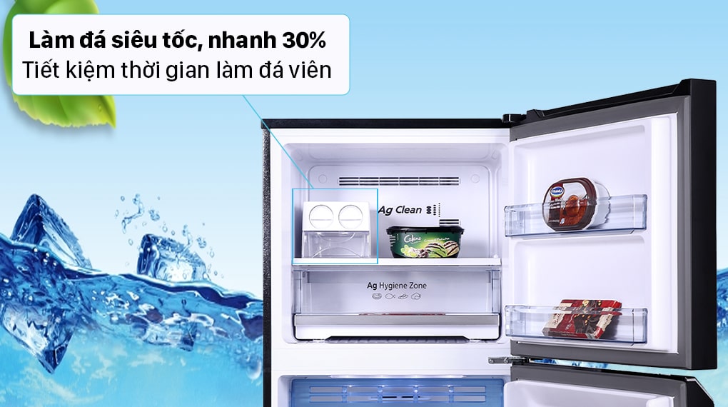 Tủ lạnh Panasonic Inverter 366 lít NR-TL381VGMV-3 Tu lanh Panasonic Inverter 366 lit NR TL381VGMV 3