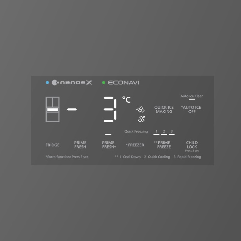 Tủ lạnh Panasonic Inverter 540 lít NR-YW590YMMV-4 Tu lanh Panasonic Inverter 540 lit NR YW590YMMV 4