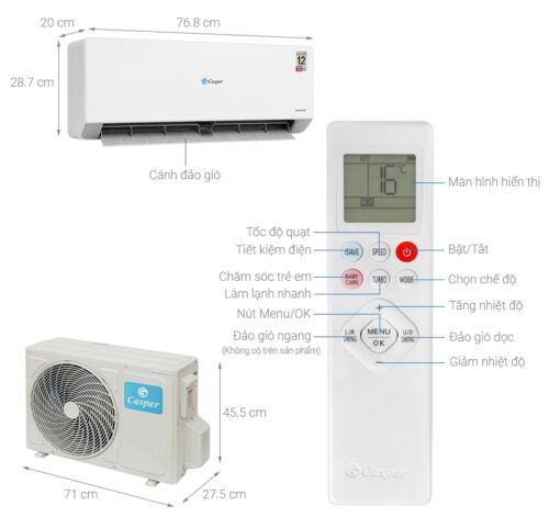 may lanh casper inverter 1 hp qc 09iu36a note 638760954438537043