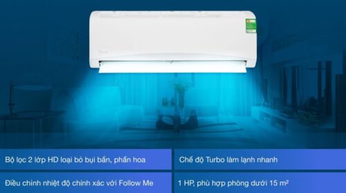 Máy lạnh Midea 1 HP MSAFII-10CRN8