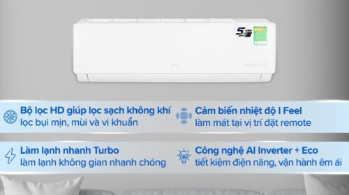 Máy Lạnh TCL Inverter 1 HP TAC-09CS/LCI