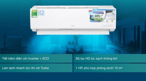 Máy lạnh TCL Inverter 1 HP TAC-10CSD/XA66