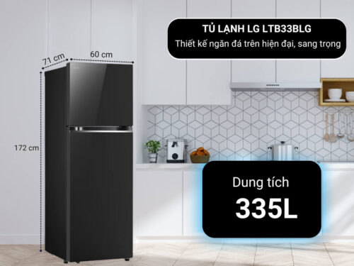 tu lanh lg ltb33blg inverter 335l 2