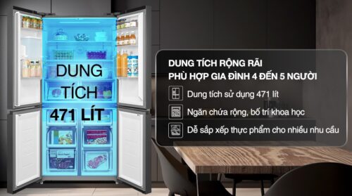 vi vn tu lanh toshiba inverter 471 lit multi door gr rf606wi pmv 60 ag hinh 2
